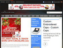 Tablet Screenshot of caricalon.com